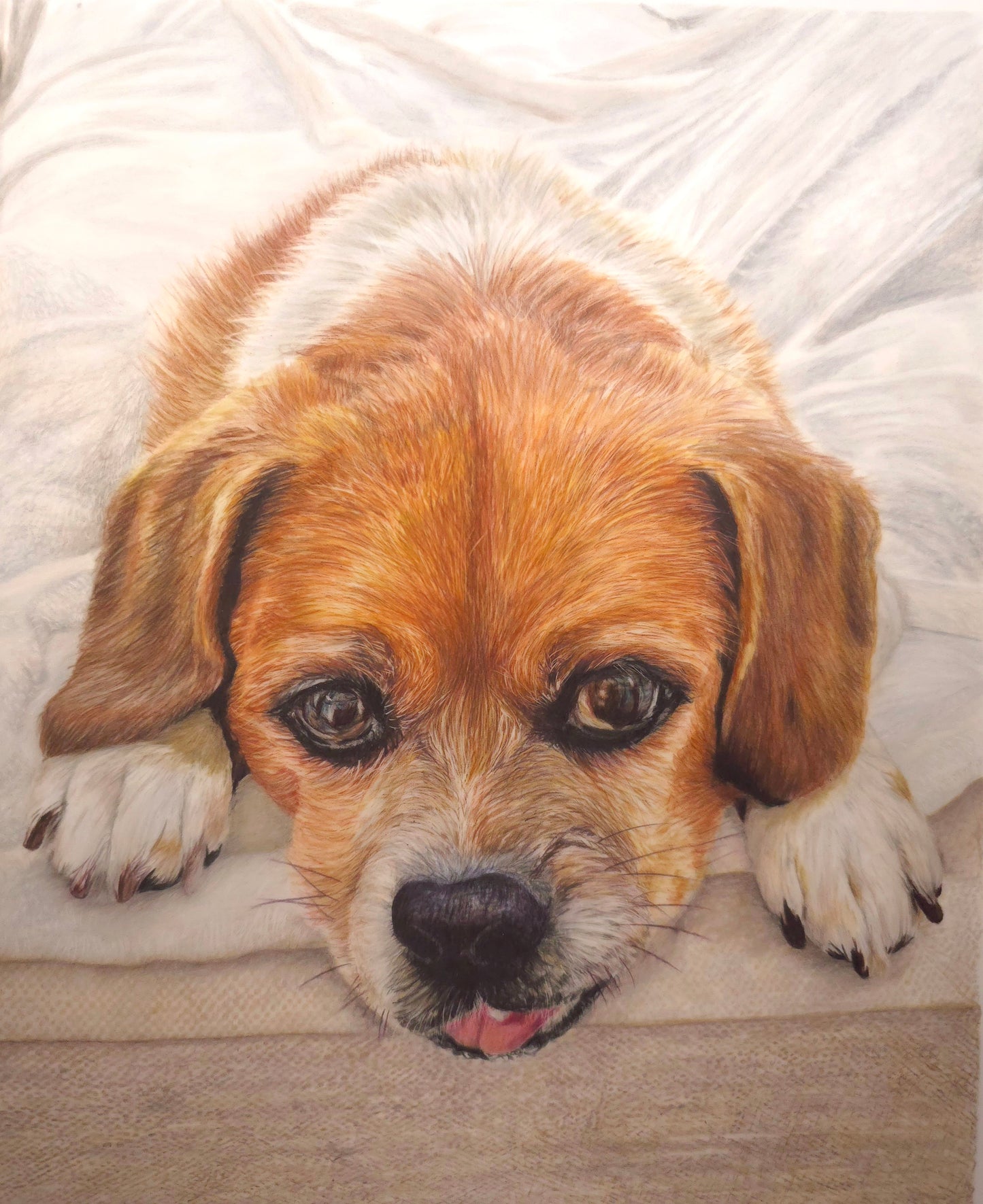 8 x 10 Colored Pencil Portrait (From $300)